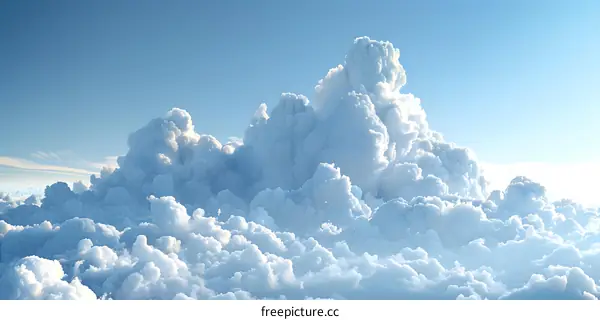 Cumulus clouds