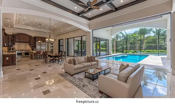 Modern house interior design