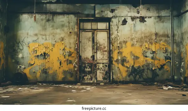 Rundown Abandoned Room