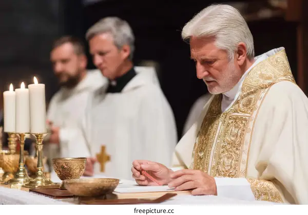 Religious Ceremony in a Church Setting