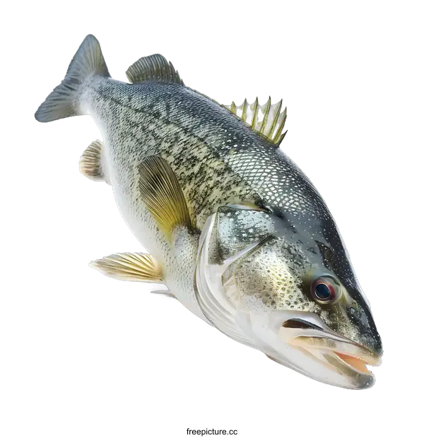 [Transparent Background PNG]Fresh Fish on White Background