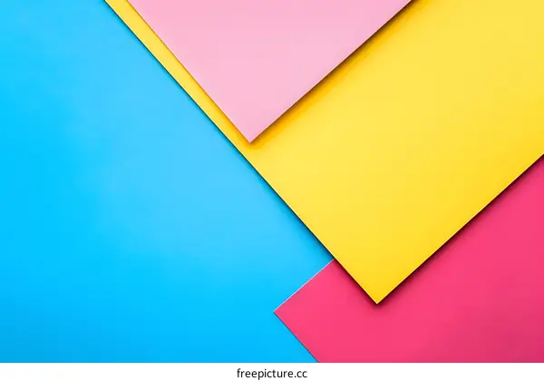 Abstract Background with Colorful Papers