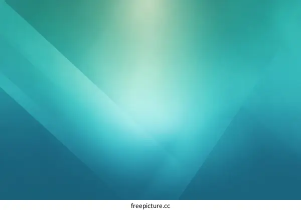 Abstract Gradient Teal Background Design