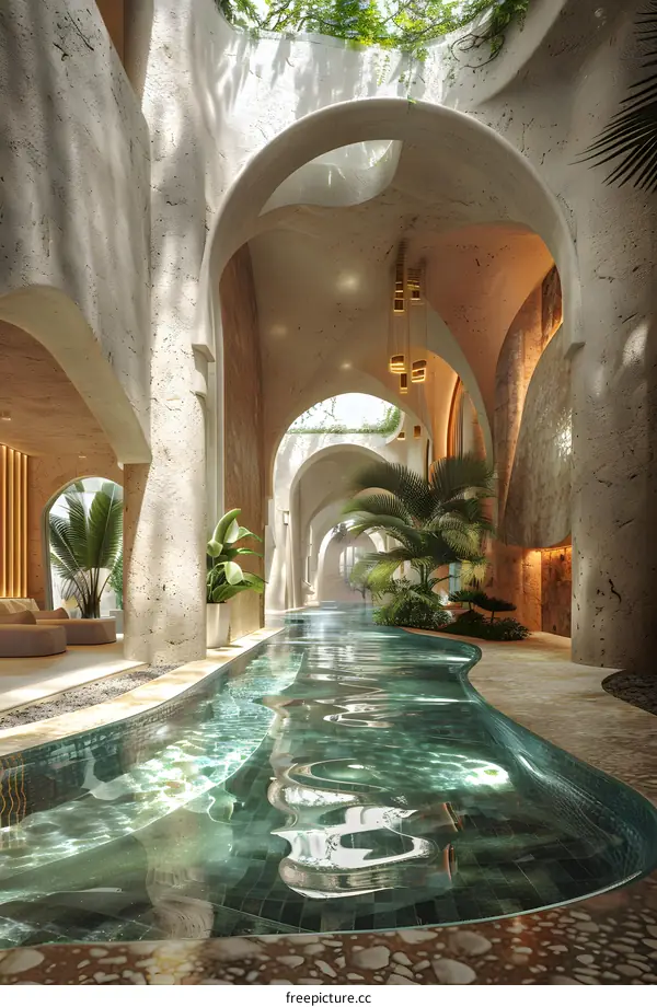 Indoor swimming pool