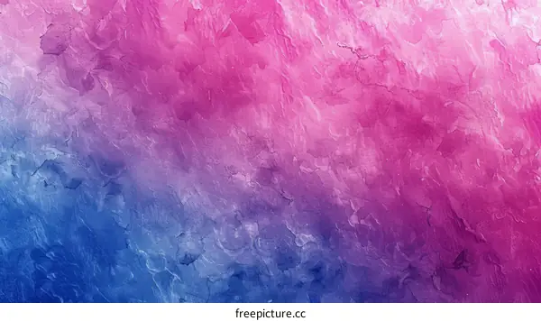 Blue and pink abstract fluid painting