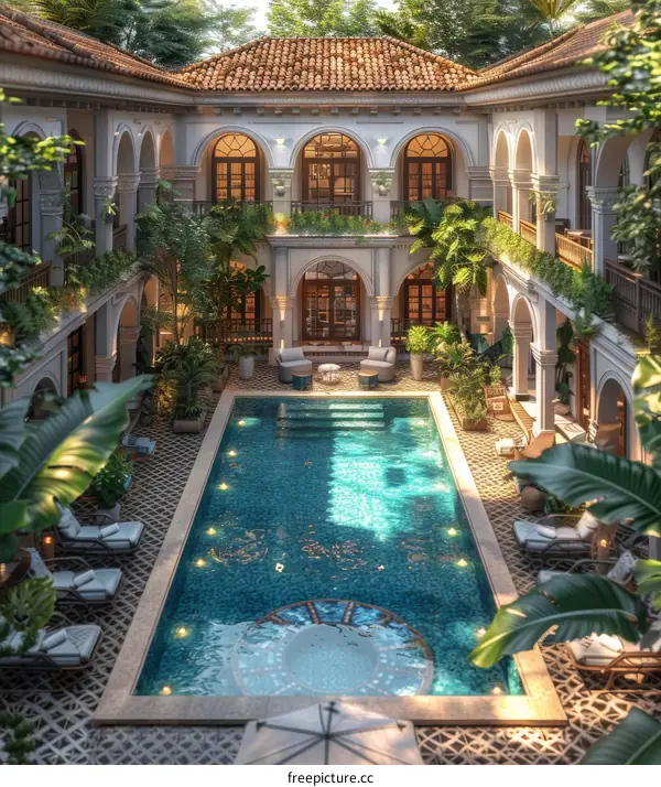 Luxurious Seville Mansion with Pool and Garden