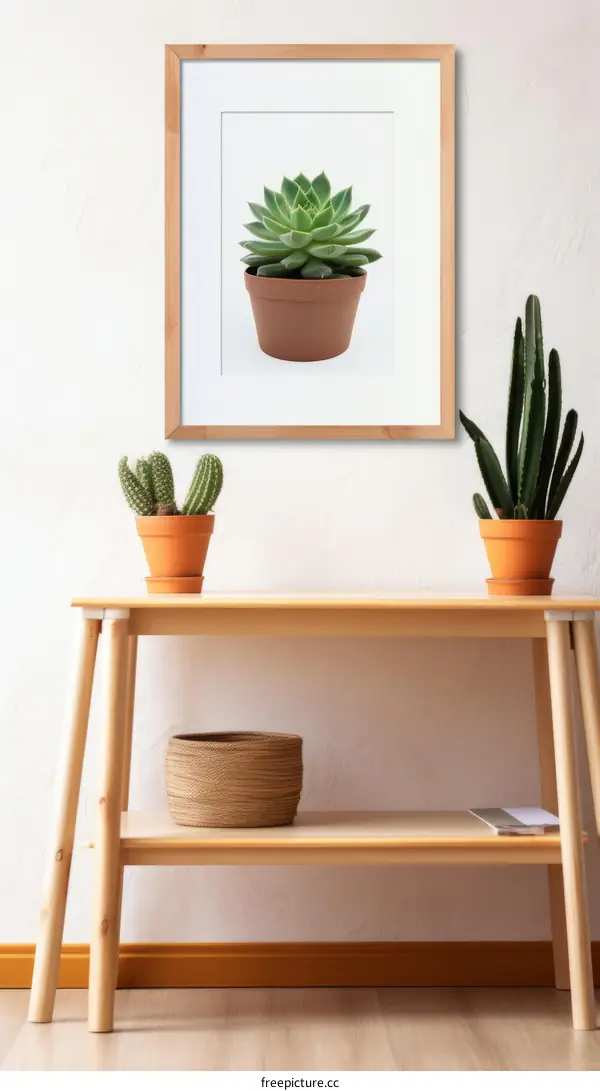 A beautiful succulent plant in a pot