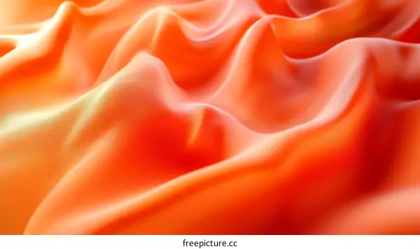 Orange Gradient Fabric Texture Abstract Background