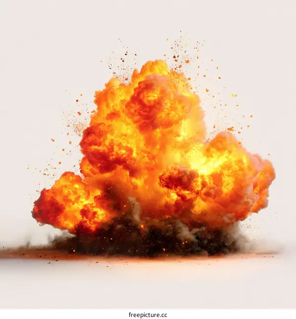 Explosive Blast Effect Photo