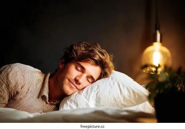 Peaceful Sleep in a Cozy Bedroom