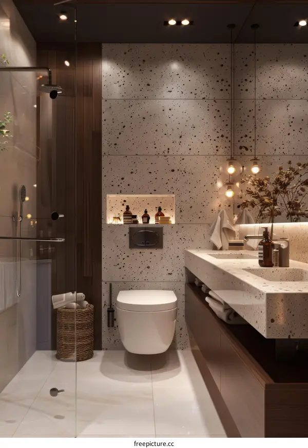 Modern Minimalist Bathroom Interior Design