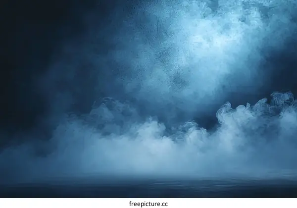 Mysterious Smoky Studio Background