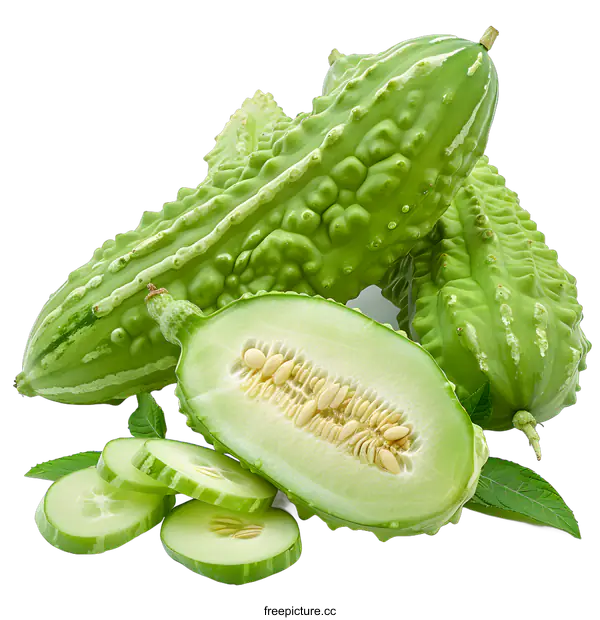 [Transparent Background PNG]green cucumber
