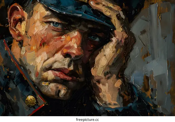 Portrait of a man in uniform