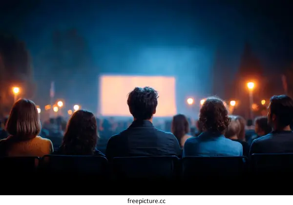 Outdoor Movie Night Under the Stars