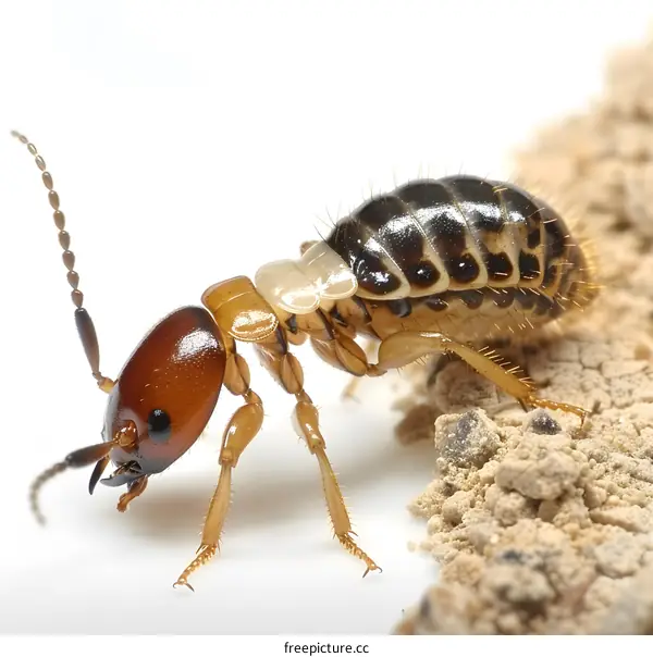 A queen ant of the species Harpagoxenus sublaevis