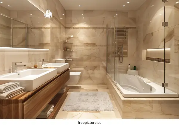 Luxury Modern Bathroom Interior Design