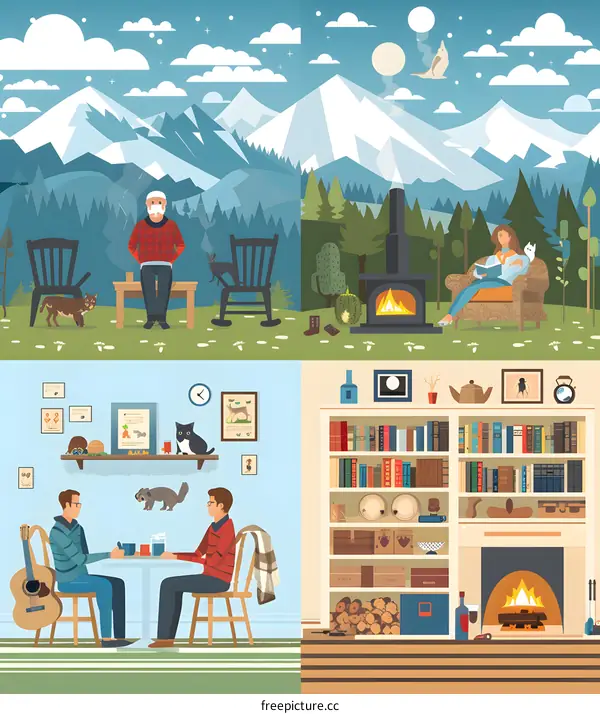 Cozy Cabin in the Mountains with Family and Friends