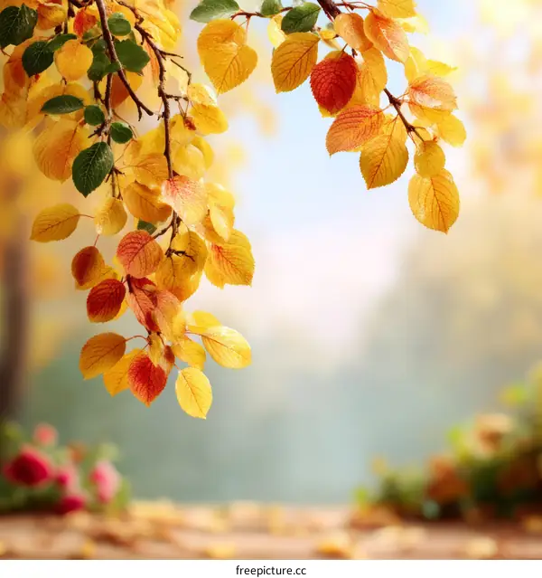 Autumn Leaves Fall Background Nature Photography