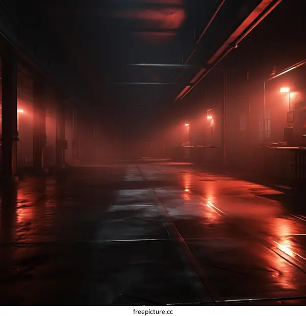 Futuristic Sci-Fi Corridor