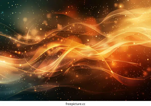 Abstract Golden Waves:  Energy and Flow