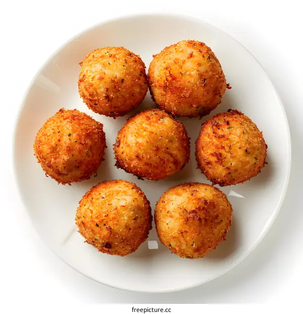 Fried cheese balls