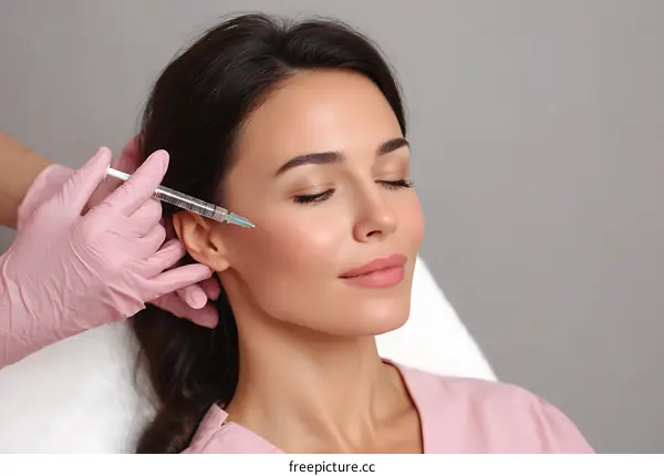 Cosmetic Injection Procedure for Facial Enhancement