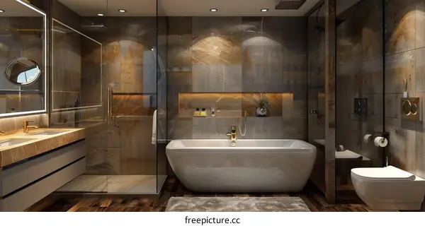 Luxury Modern Bathroom Interior Design