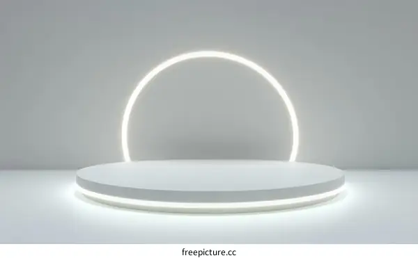 Modern Minimalist Product Display Platform