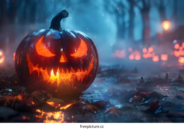 Halloween Pumpkin Lantern