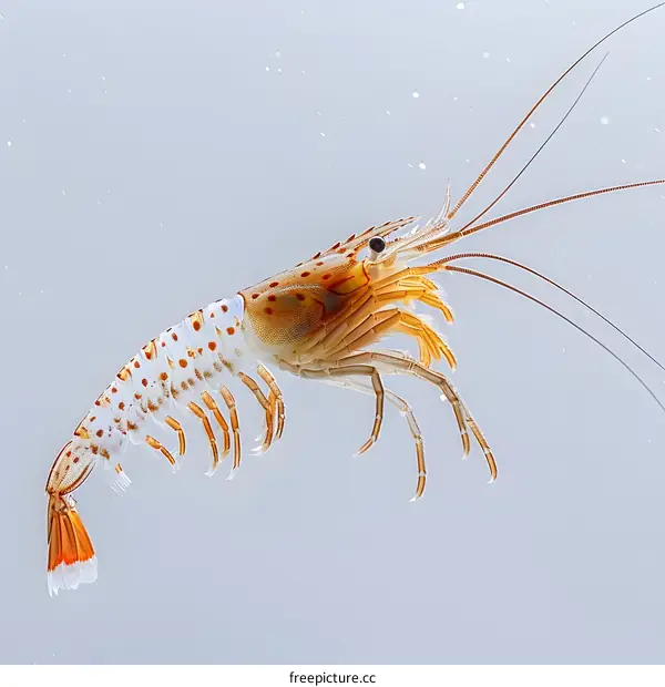 A Close Up of a Shrimp