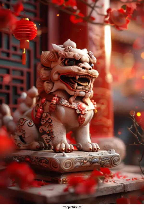 Captivating Lion Dance Performance - A Cultural Spectacle