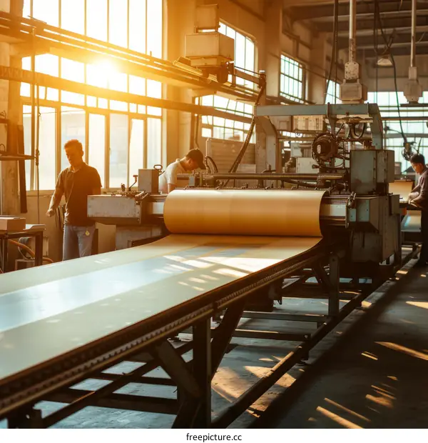 workers in a factory