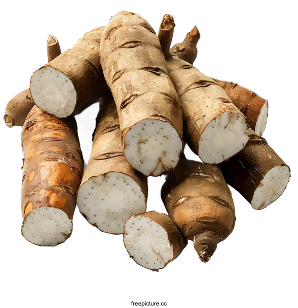 [Transparent Background PNG]A pile of konjac tubers