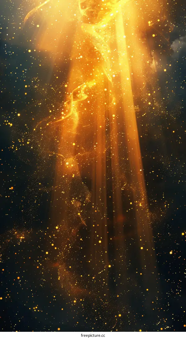 rays of light from heaven