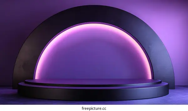 Modern Minimalist Purple Product Showcase