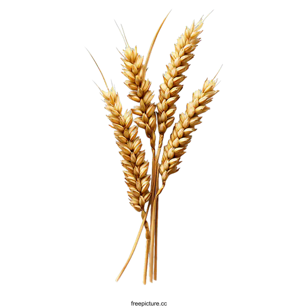 [Transparent Background PNG]Wheat Ears on transparent background