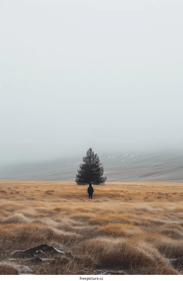 Solitary Tree in the Field