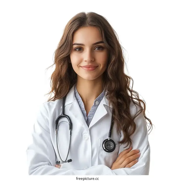 Female Doctor Portrait with Stethoscope