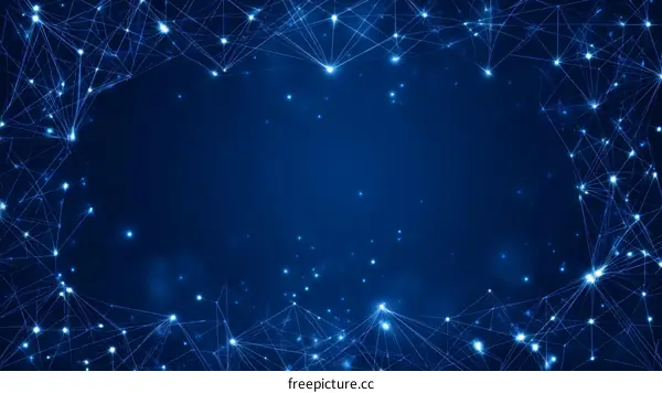 Abstract Network Background Design