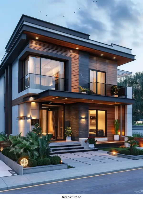 Modern Stylish House Exterior Design