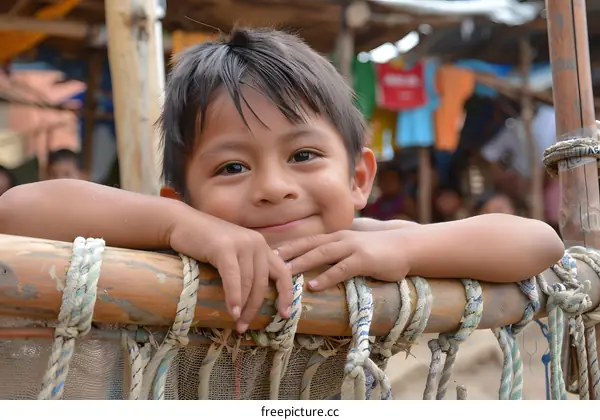 Portrait of a smiling boy