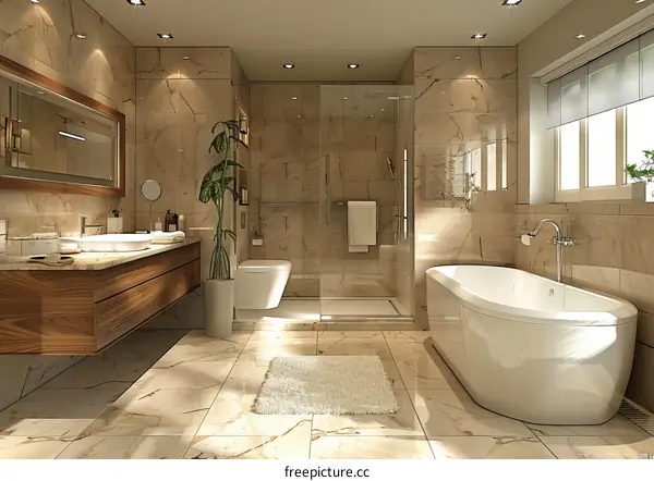 Modern Luxury Bathroom Design