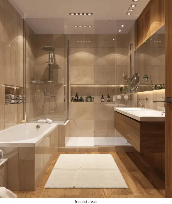 Modern Luxury Bathroom Interior Design