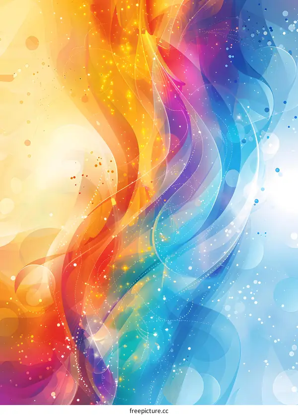 Colorful geometric shapes