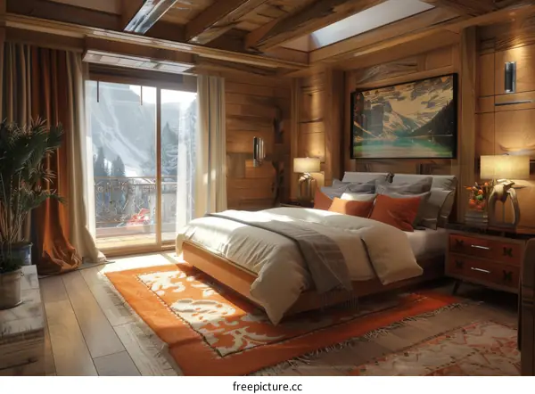 Cozy and Comfortable Bedroom with Modern Design