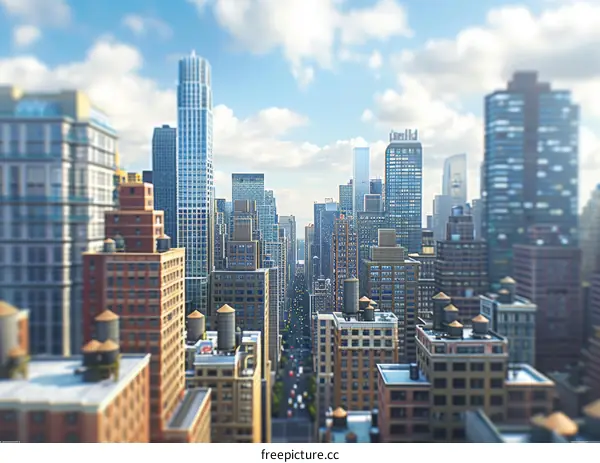 Urban Skyline and Architecture