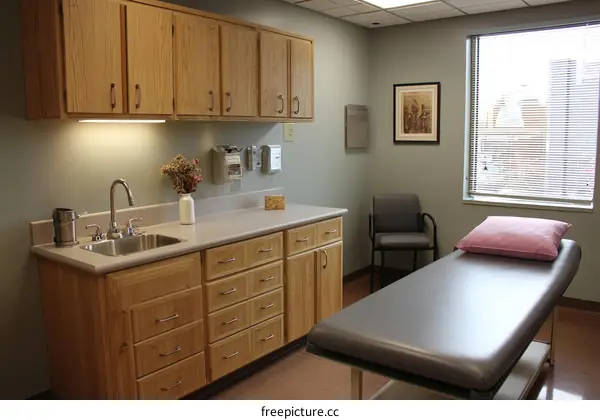 Modern Medical Office Examination Room
