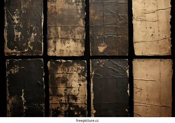 Black and white abstract grunge background