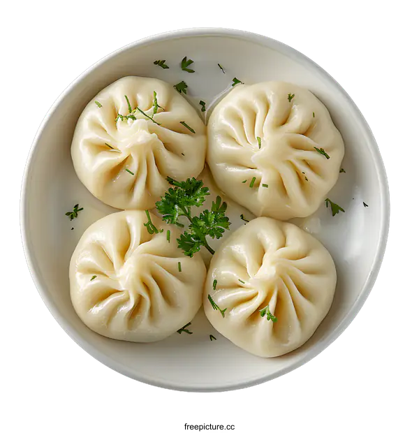 [Transparent Background PNG]khinkali dumplings georgian cuisine